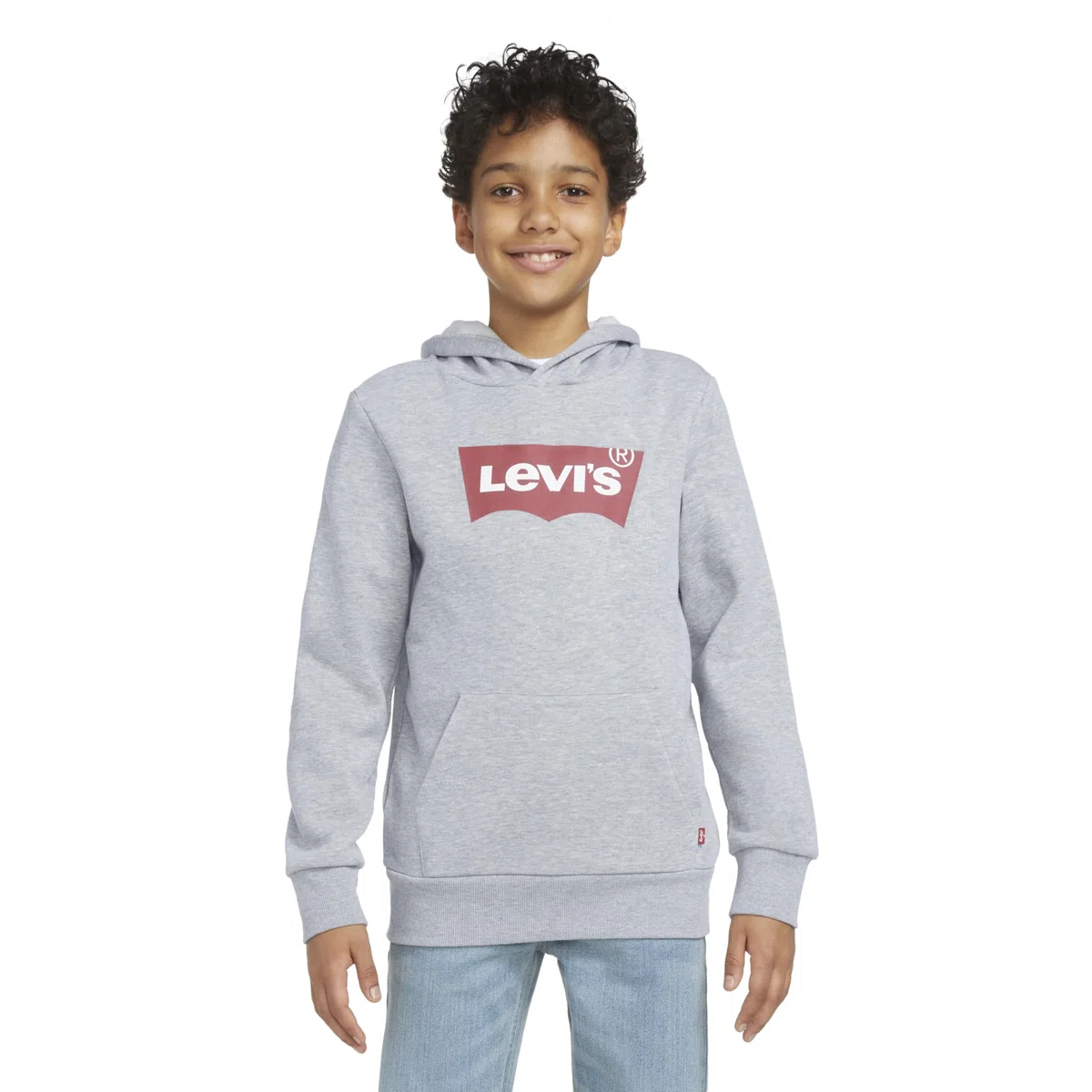 Levi's Screenprint Batwing Pullover Felpa con Cappuccio Ragazzo