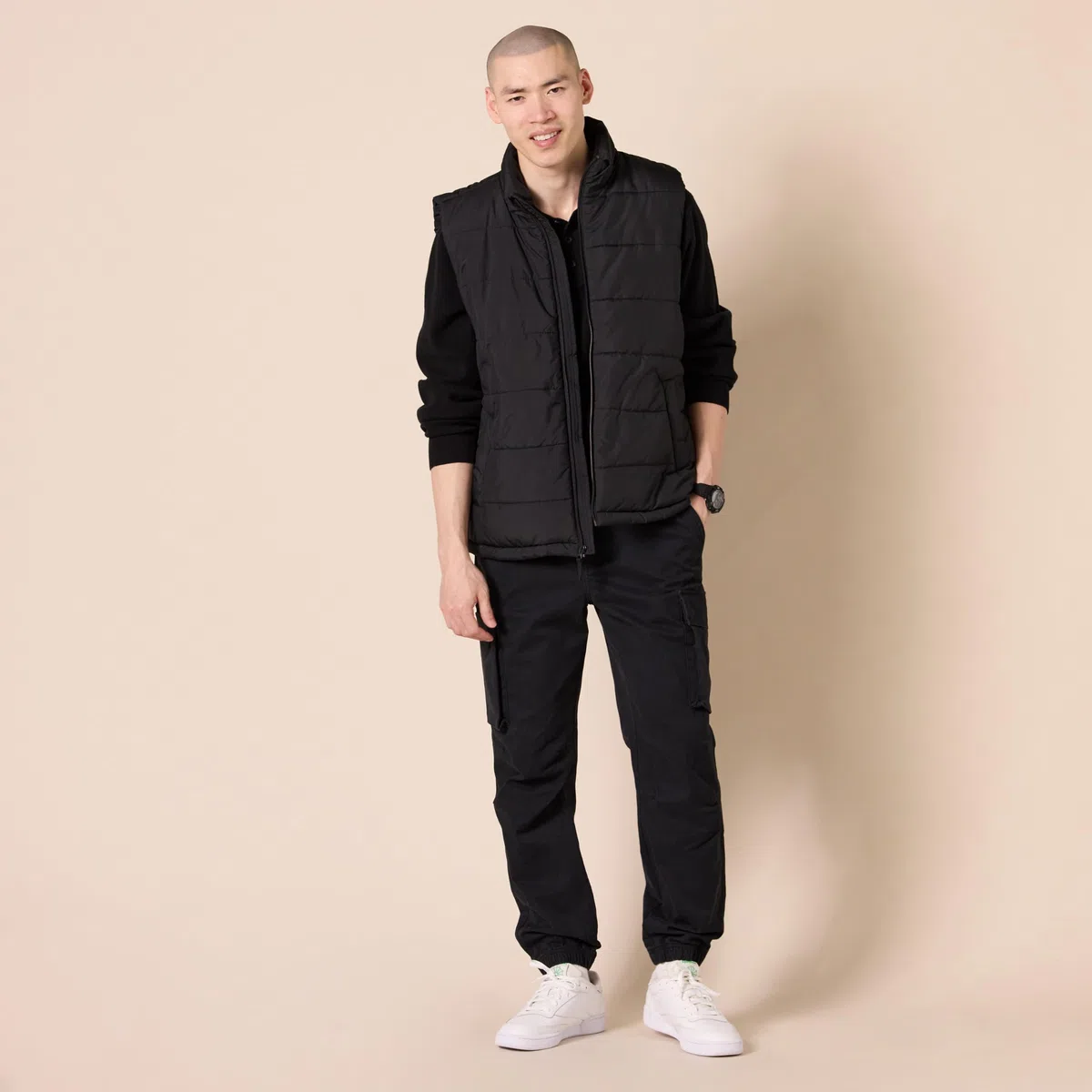 Amazon Essentials Uomo Pantaloni Jogger Cargo con Coulisse in Vita dalla vestibilità Standard