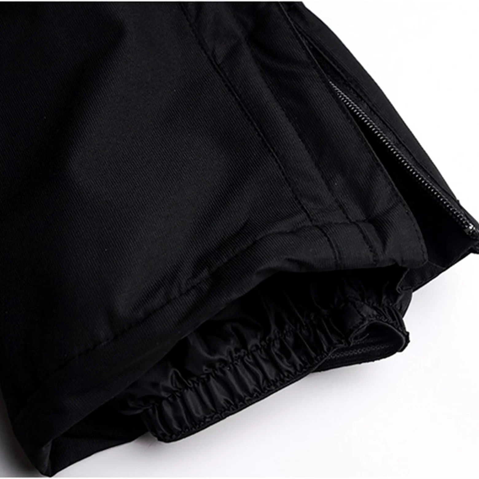 Pantaloni da sci per bambini, da neve, per ragazze e ragazzi, caldi, impermeabili, con chiusura lampo, per snowboard, invernali, con spalline regolabili per sci