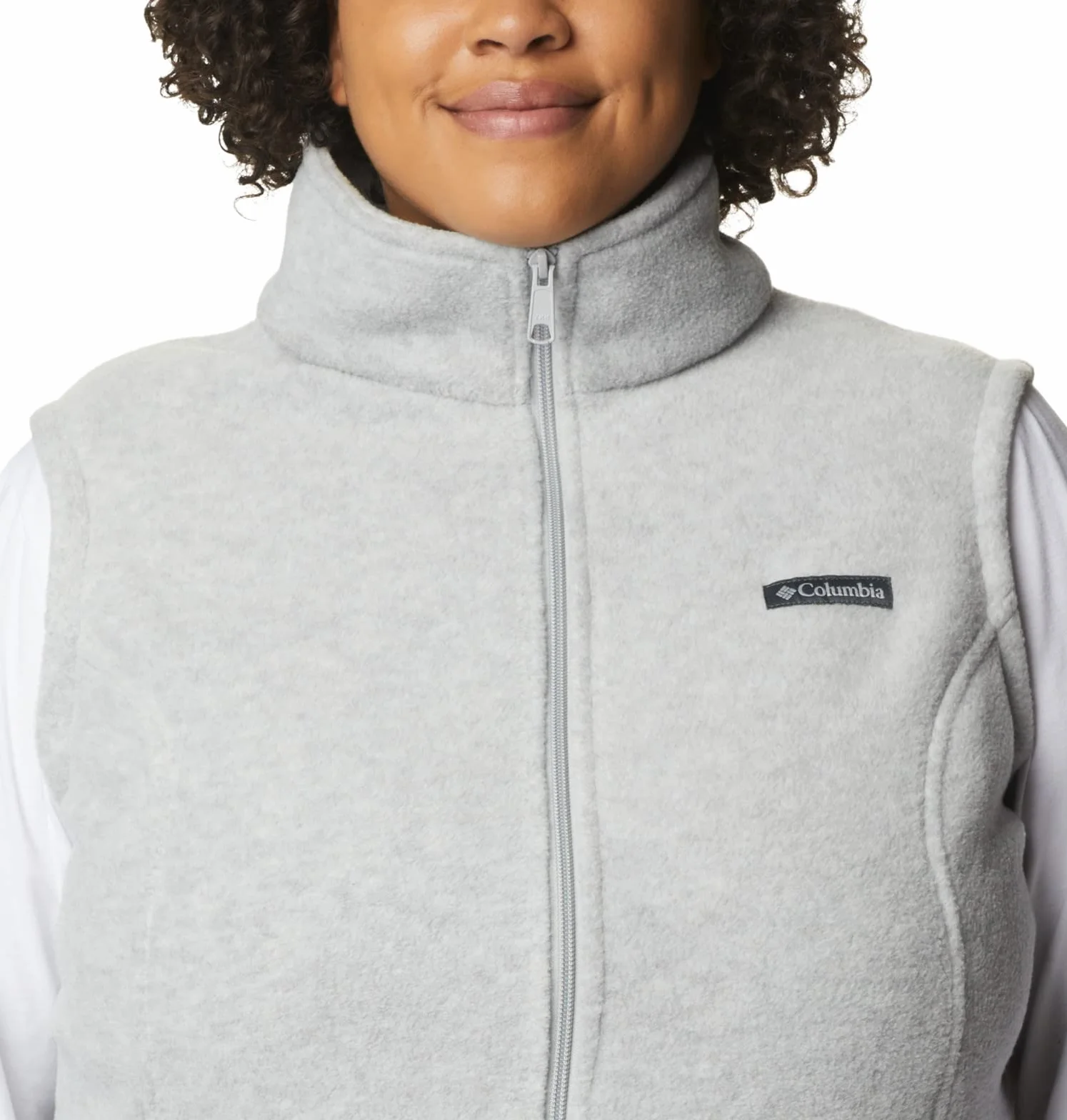 Columbia Benton Springs Vest, Gilet Smanicato In Pile Donna
