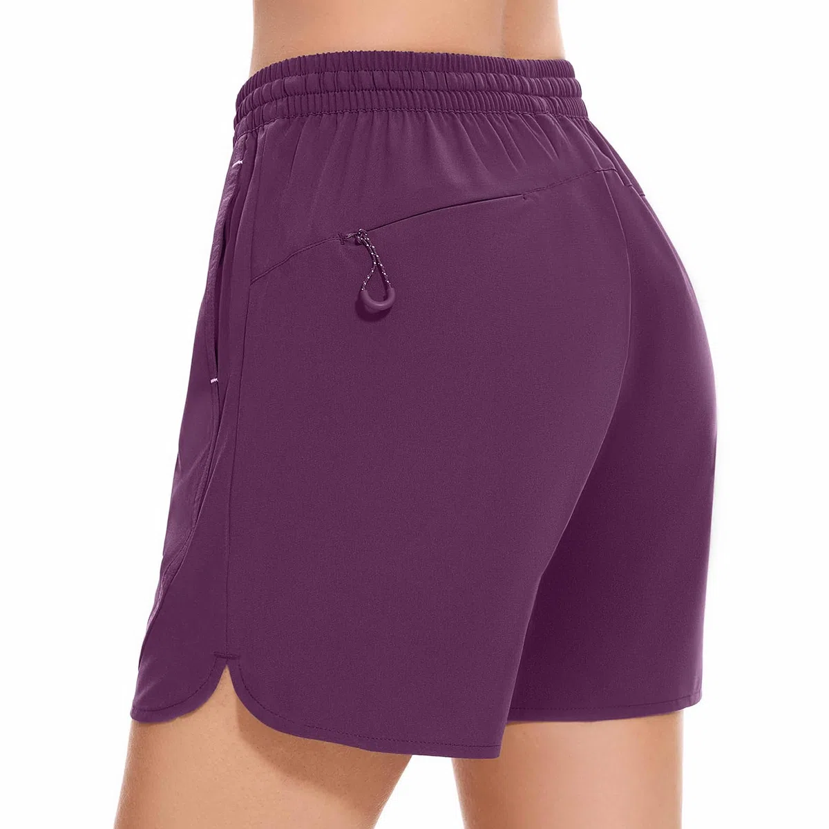 Bassdash UPF 50+ Donna Pantaloncini Shorts da 5” Leggeri per Trekking Escursionismo Impermeabili ad Asciugatura Rapida con Cerniera FP05W