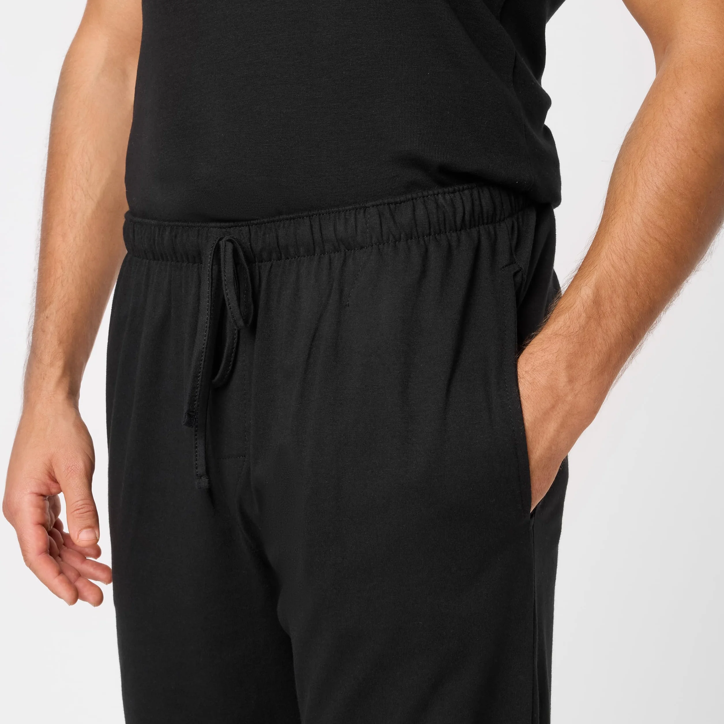 Timone Pantaloni Uomo Pigiama in 100% Cotone Caldo, Lunghi e Leggeri, Abbigliamento da Notte, Tinta Unita e Fantasia a Quadri, con Tasche Laterali TPP-001