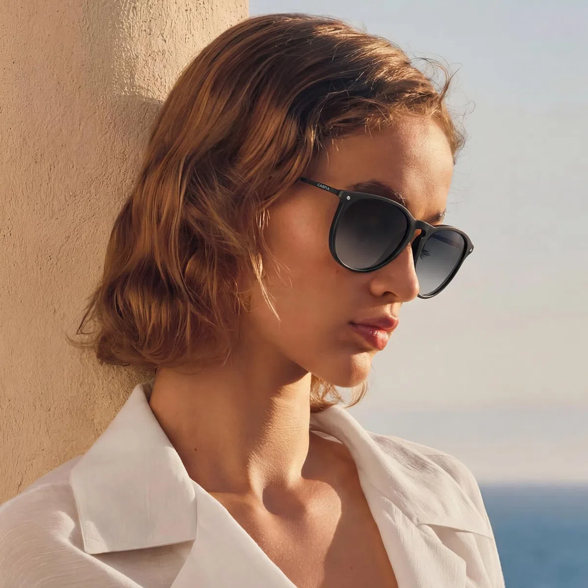 Carfia Retro Polarizzati Occhiali da Sole Donna Uomo UV400 Protezione