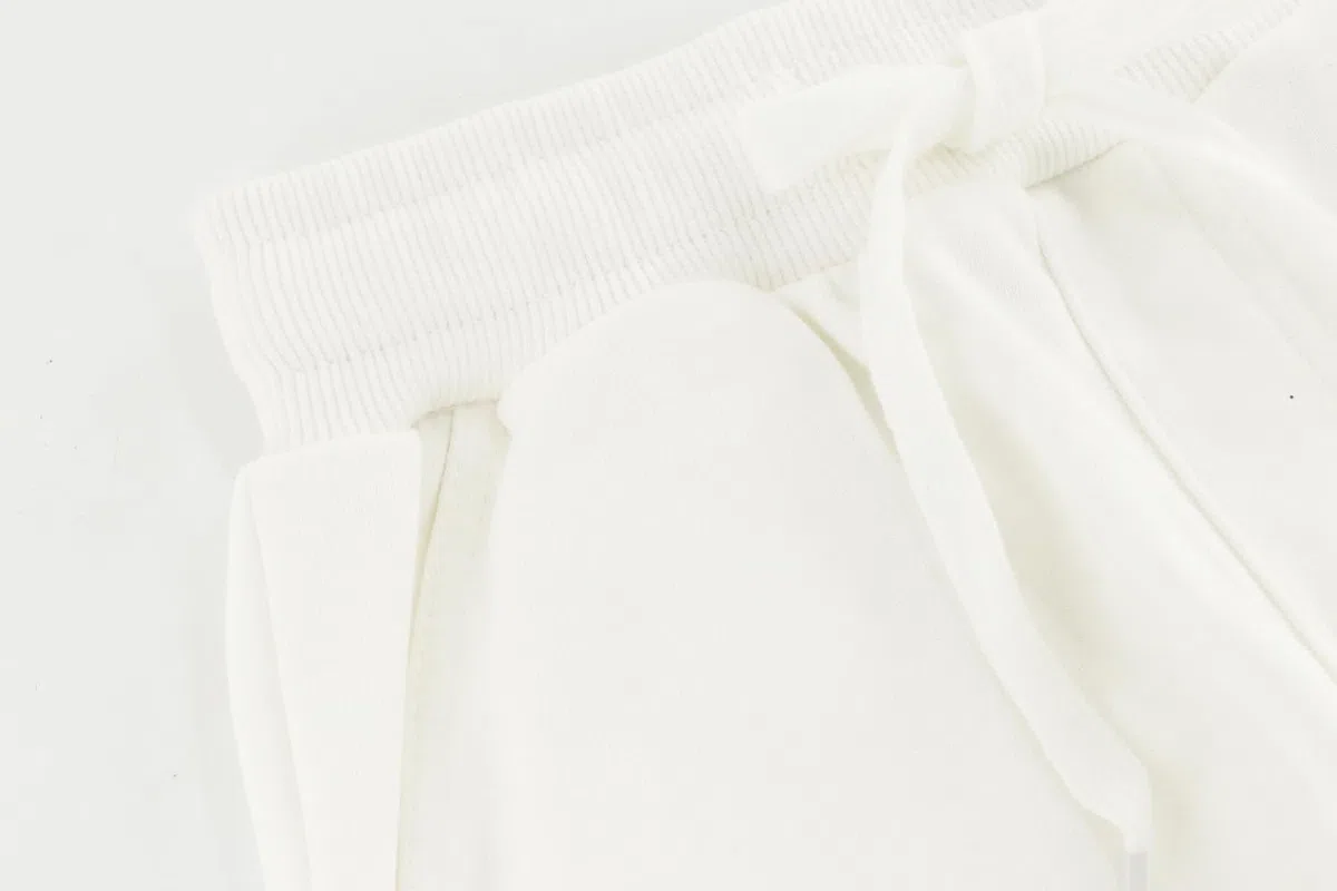 BINIDUCKLING Pantaloni da jogging per ragazzi e ragazze, tinta unita, con coulisse, classici pantaloni da jogging con polsino elastico, pantaloni casual per la scuola, per sport e giochi, età 5-12