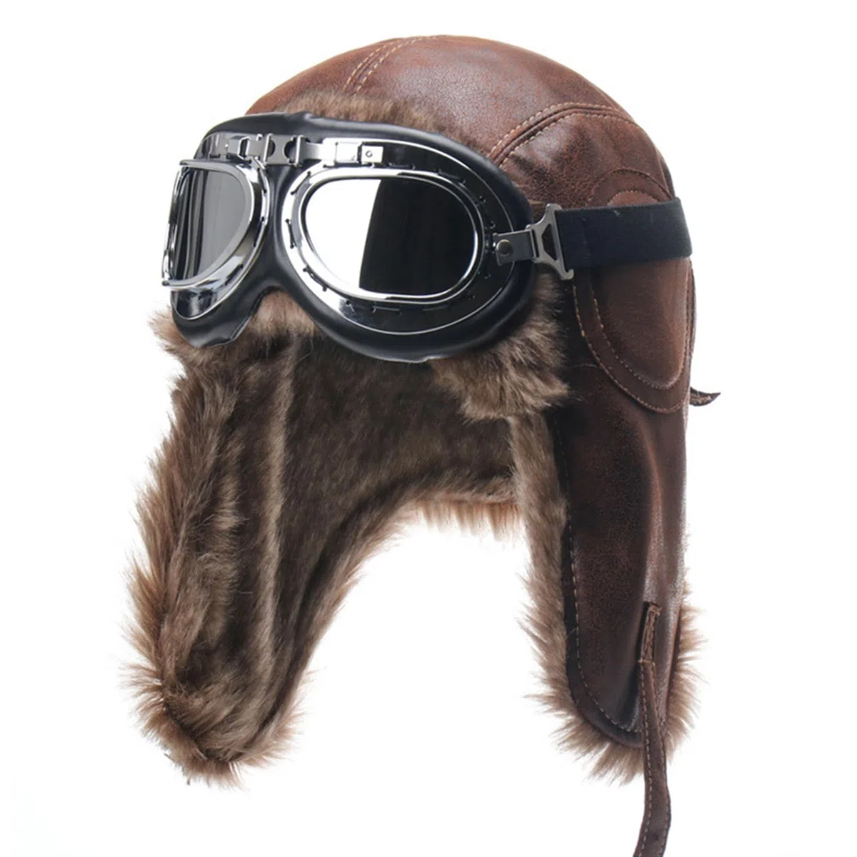 Lifup Inverno Sci Cappello Unisex, Cappello da Aviatore Cappelli con Pelliccia Sintetica, Cappello con Paraorecchie per Sci attività Sportive All'aperto
