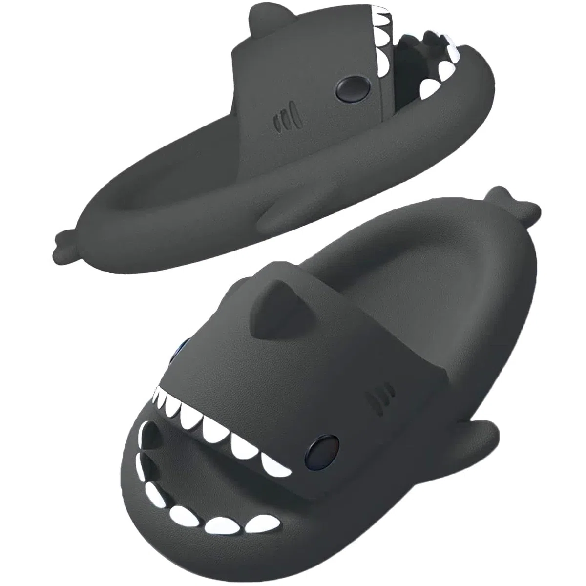 SAGUARO Ciabatte Unisex Adulto da Mare Piscina e Spiaggia, Bambino Bambina Pantofole Squalo Comode Casa e Giardino, Sandali Aperti Antiscivolo da Bagno Doccia e Passeggiate Gr.24-47 EU
