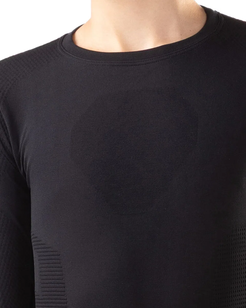 Iron-Ic - T-Shirt Bambino Maniche Lunghe Thermo Dry Seamless Traspirante con Tecnologia I-Soft - Comfort Termico e Fitting Slim - Art. 201776