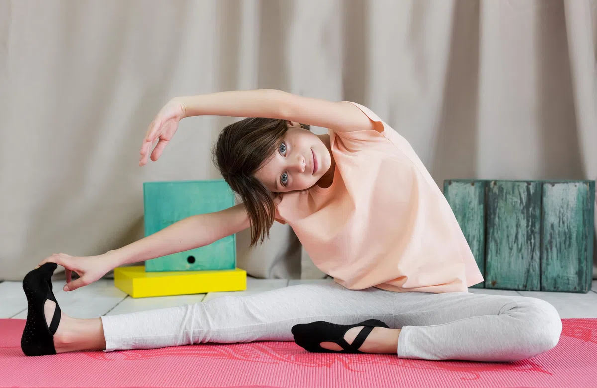 Melankoli Calzini antiscivolo per bambine, 6-8 anni, per pilates, yoga, danza, balletto