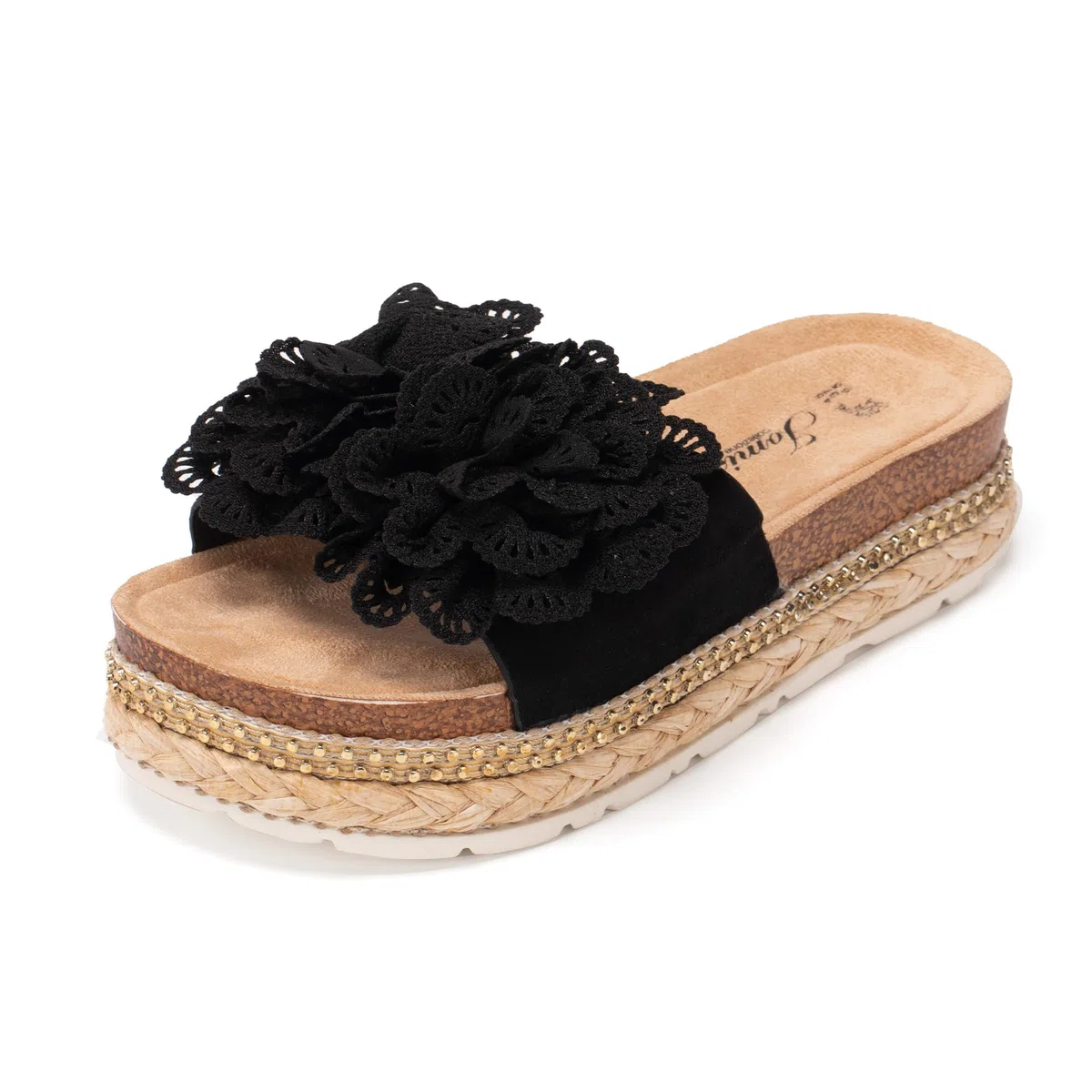 JOMIX Sandali Estivi Donna con Zeppa Ciabatte Eleganti da Mare Spiaggia Pantofole con Tacco Comode Moda Estate
