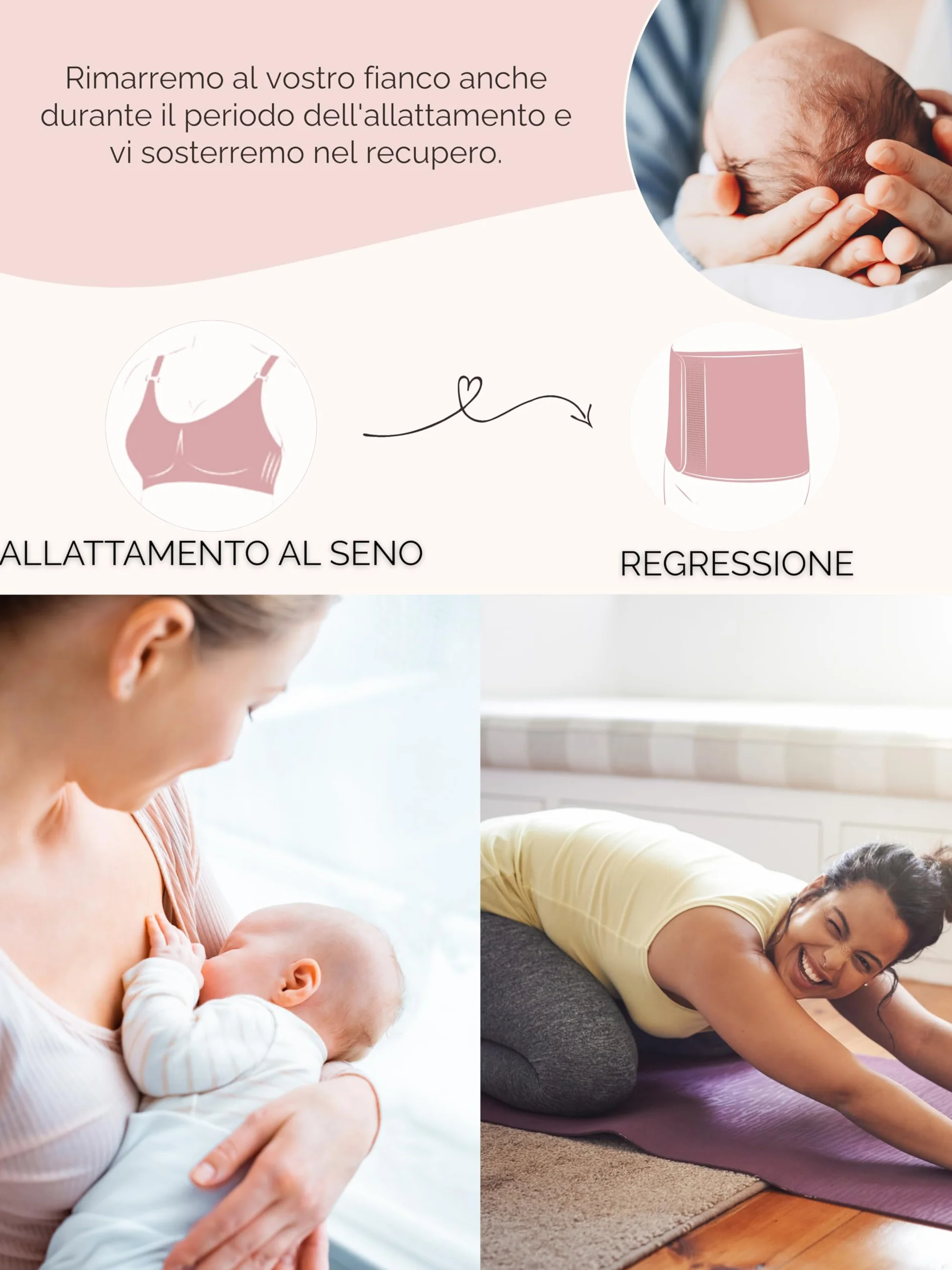 Herzmutter Canotta Allattamento - Senza Cuciture -Top Allamento - Funzione Allattamento Facile - pratiche Chiusure a Clip - Canottiere Allatamento - 5320