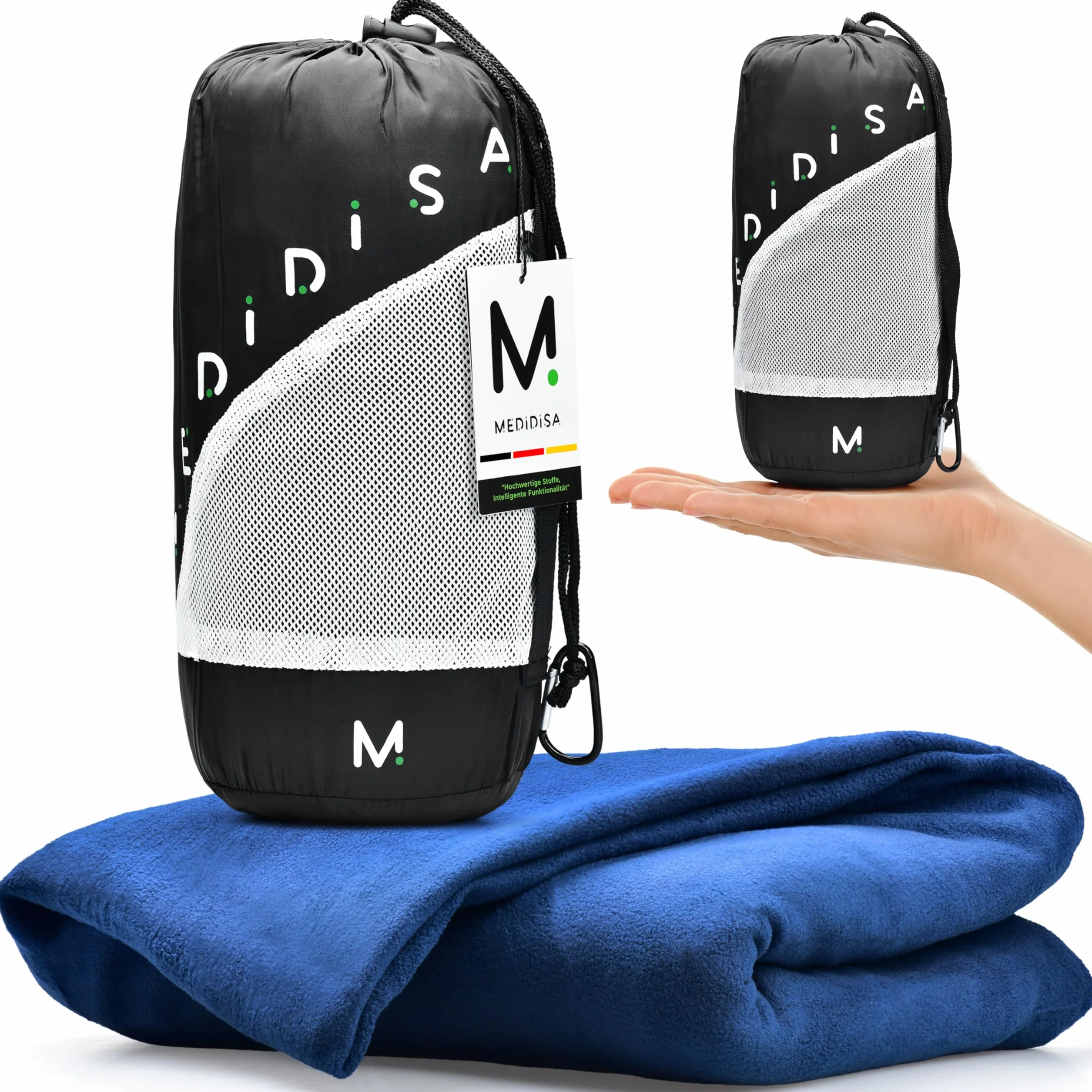 Coperta da viaggio ultraleggera calda per viaggi e campeggio (pile, 170 x 120 cm) – Coperta leggera e calda per volo e auto – Coperta da campeggio sottile e traspirante per bambini e adulti
