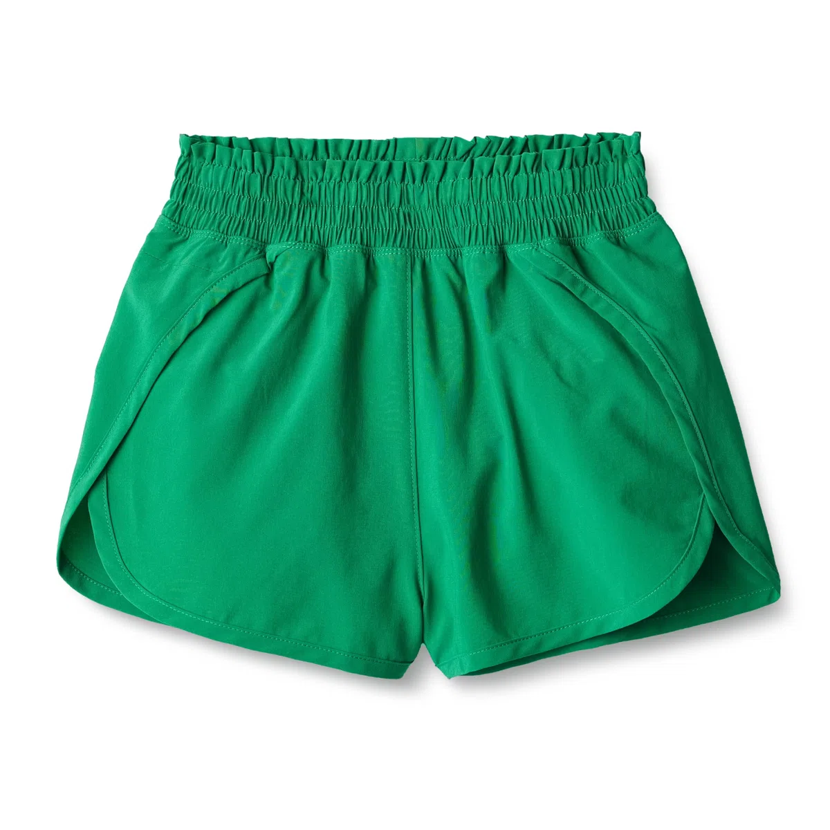 Amazon Essentials Pantaloncini Sportivi a Vita Alta in Tessuto Tecnico Elasticizzato con Elastico in Vita Bambine e ragazze