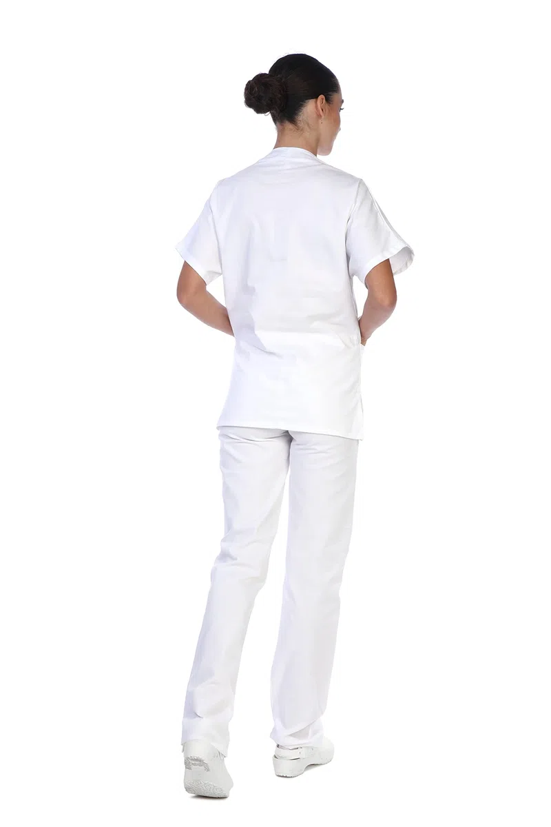 T.H. Service Divisa Sanitaria Scollo a V Senza Taglio Unisex | Medico, Infermiere, OSS