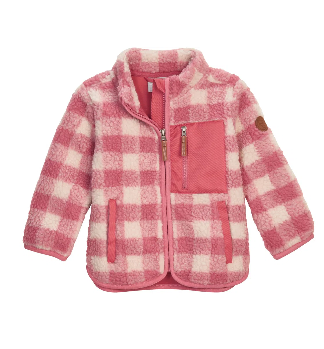 first instinct by killtec Fiow 50 Mns Flc Jckt Giacca in pile/herpa con colletto rialzato Unisex - Bimbi 0-24