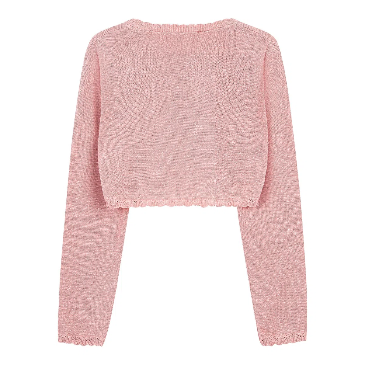 BlackButterfly Ragazze Manica Lunga Scintillante Bolero Bambini Caridgan