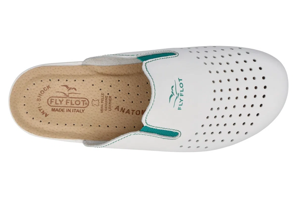 Fly Flot Marsala, Ciabatte Donna In Microfibra, Con Velcro Regolabile, Motivo Floreale E Fiore, Sottopiede In Pelle Sandali a ciabattaDonna