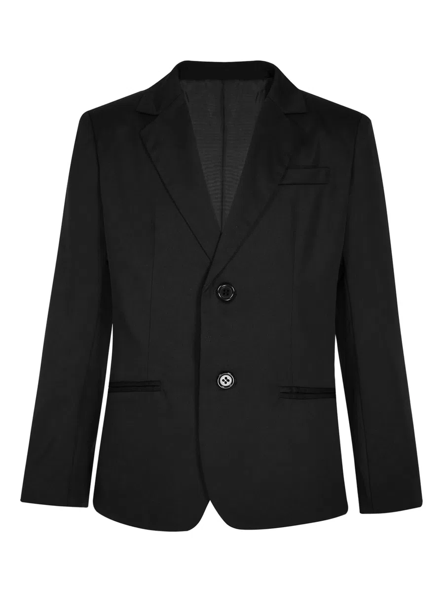 Giacca Ragazzi Blazer di Risvolti Uniforme da Natalizia Taglio Giacca Elegante Suit per Bambini Performance Carnevale Festa Matrimonio Blazer da Sfilata