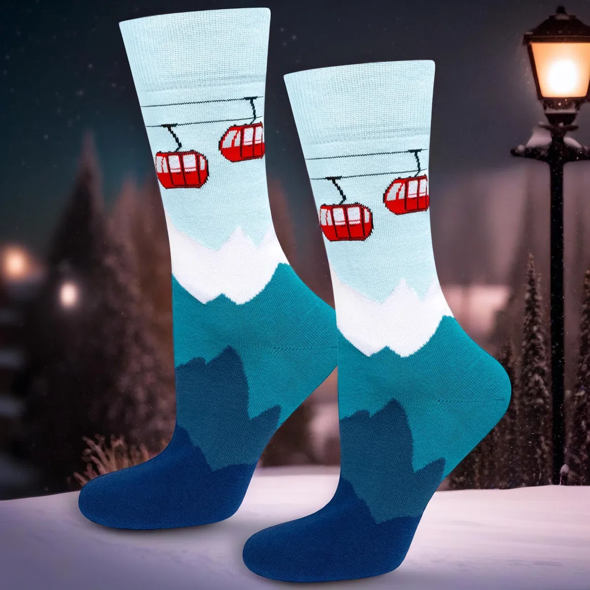soxo Invernali Calzini Da Sci Donna Cotone Idee Regalo Uomo Caldi Calze Regali Divertenti 2 Taglie 3-5 Paia
