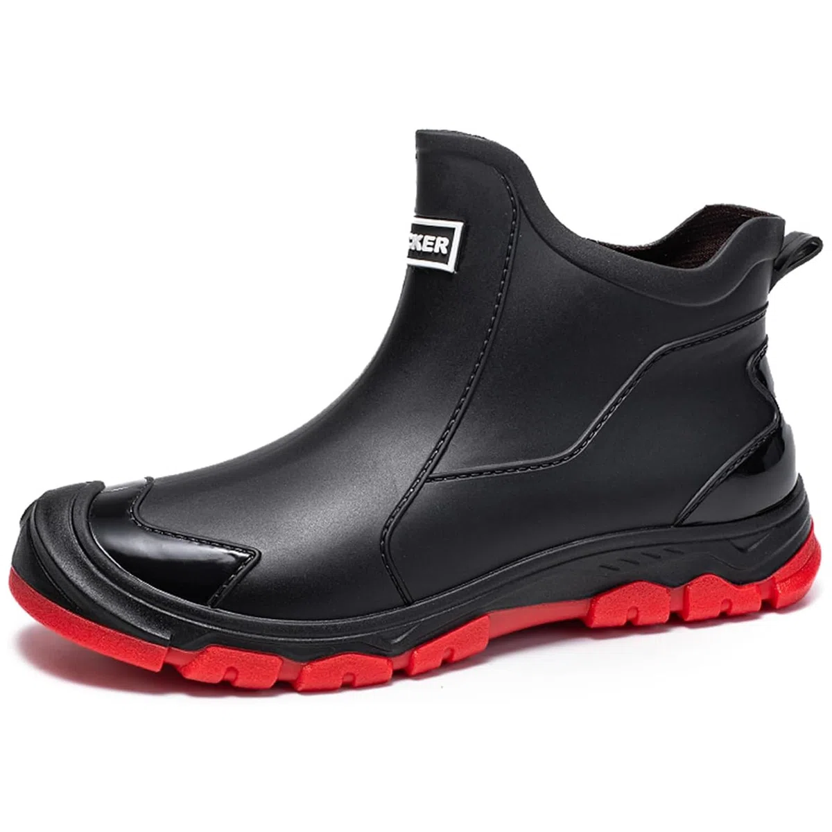 Stivali Gomma Uomo,Stivali Pioggia Donna,Morbido e Confortevole Impermeabile Antiscivolo Scarpe da Lavoro Uomo Adatto per Aree Umide in Cantieri e Giardini Piovosi 38-46EU