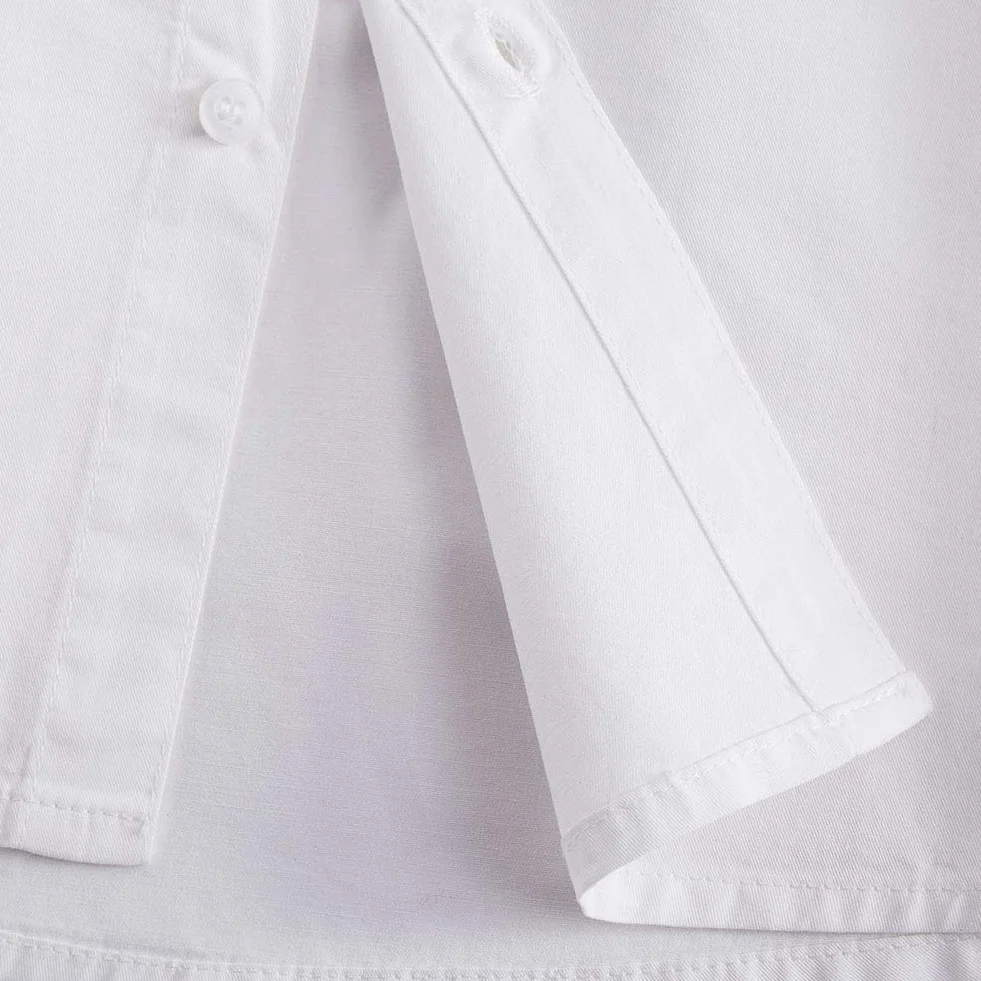 Spring & Gege Ragazzo Camicie a Maniche Corta in Cotone Bambini (3-12 Anni)