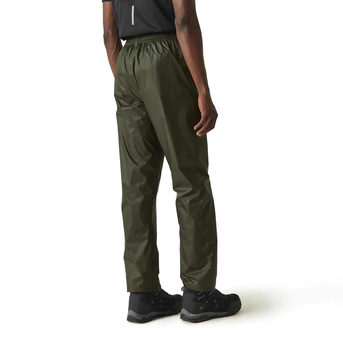 Regatta - Pack It' Pantaloni Impermeabili Traspiranti Ripiegabili Cuciture Nastrate, Overtrousers Uomo