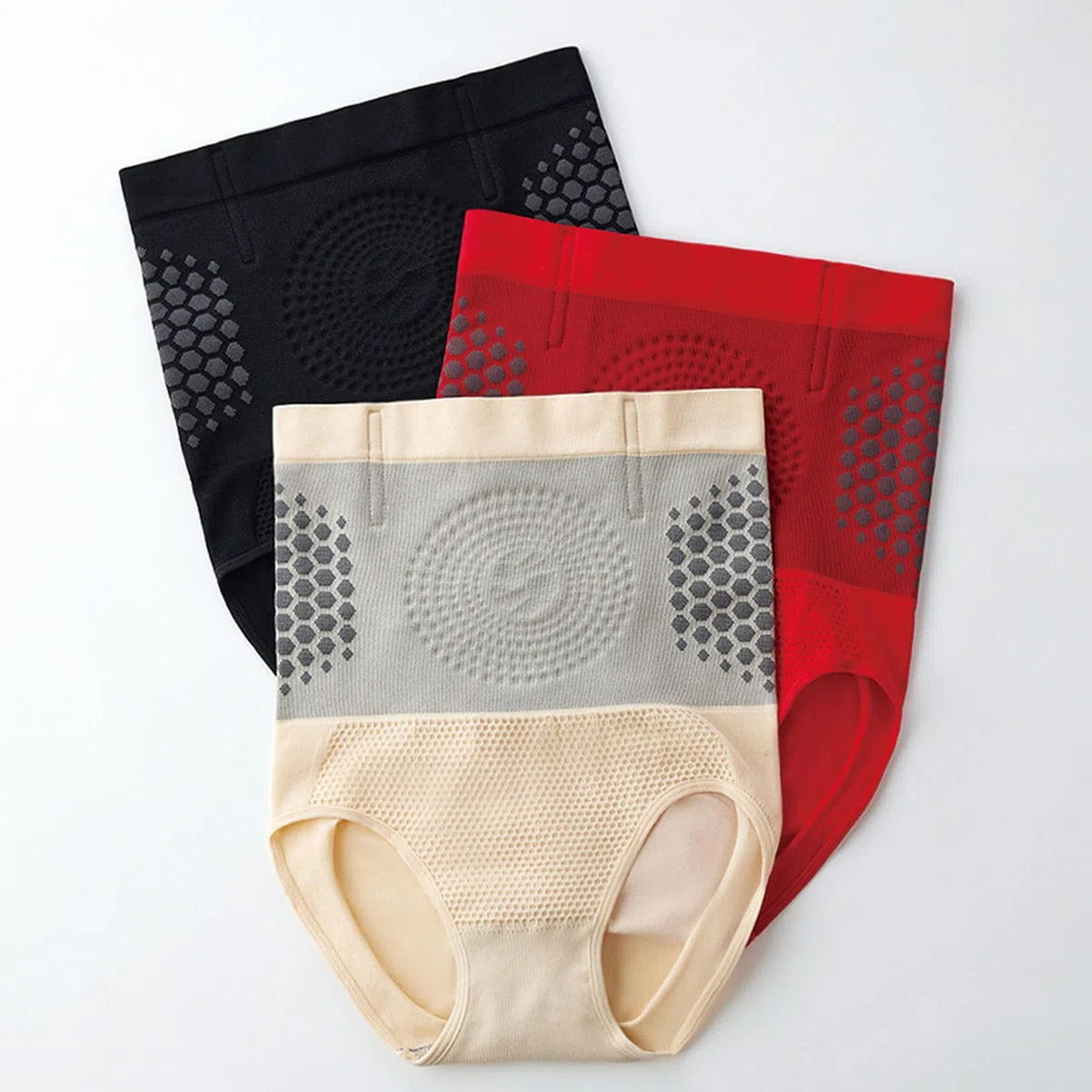 Generico 4-in-1 Bruciare i Grassi Pantaloni Corti, termogenico scolpimento Pantaloni Corti, rinforzamento e modellazione Biancheria Intima per Le Donne