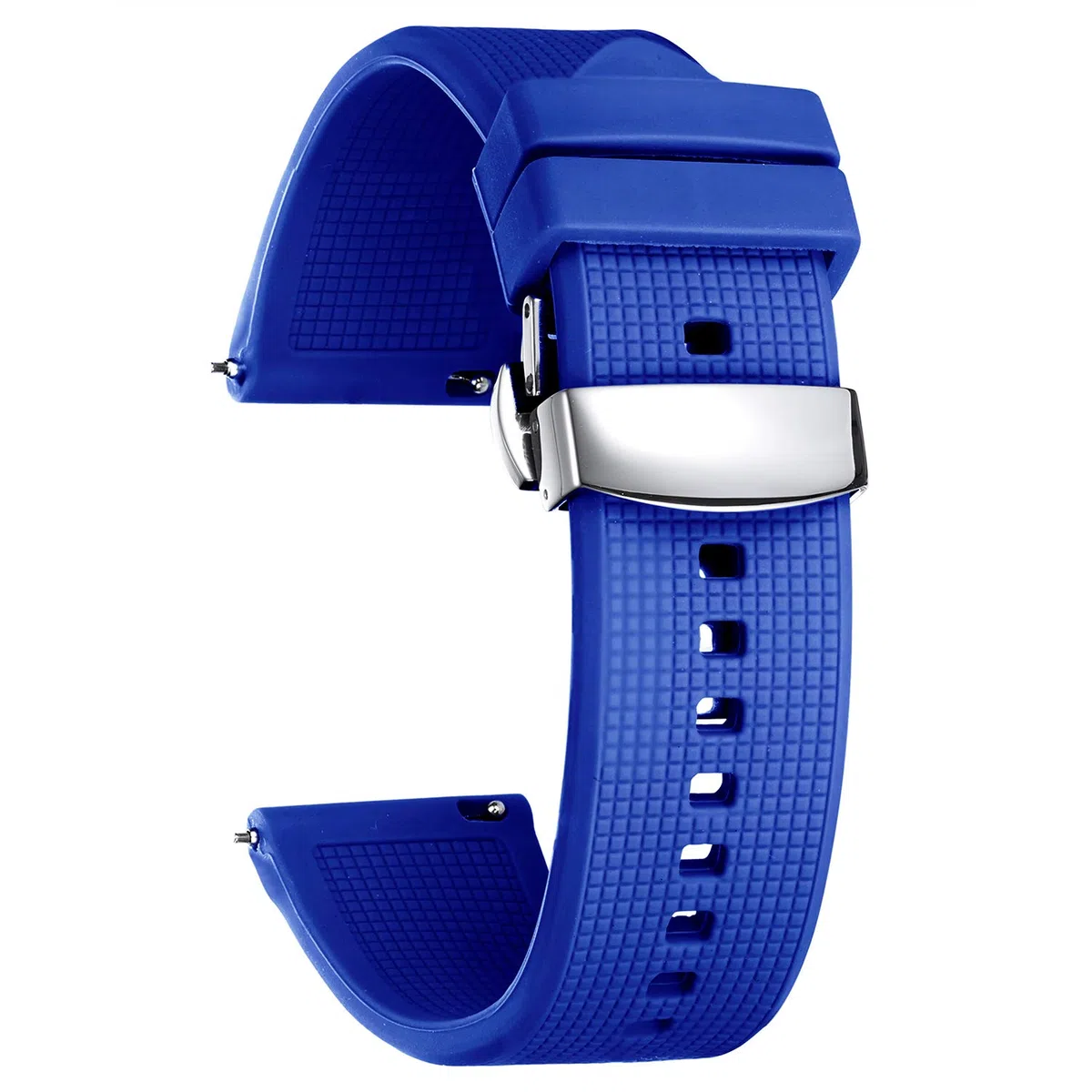 BINLUN Cinturini per Orologi in Silicone Cinturini di Ricambio per Smartwatches 18mm 19mm 20mm 21mm 22mm 24mm Cinturino in Gomma a Sgancio Rapido per Uomo e Donna con 8 Colori