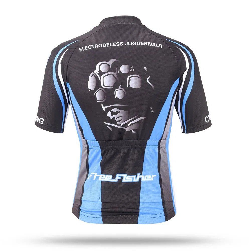 Set di Maglia Ciclismo per Bambino (Maglia Bici a Manica Corta + Pantaloncini con Imbottitura)