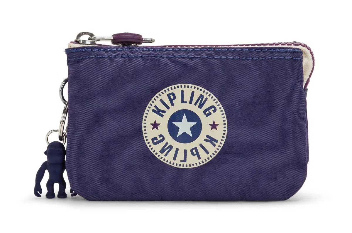 Kipling Portafoglio Donna Creativity S, Blu Galassia Bl, One Size