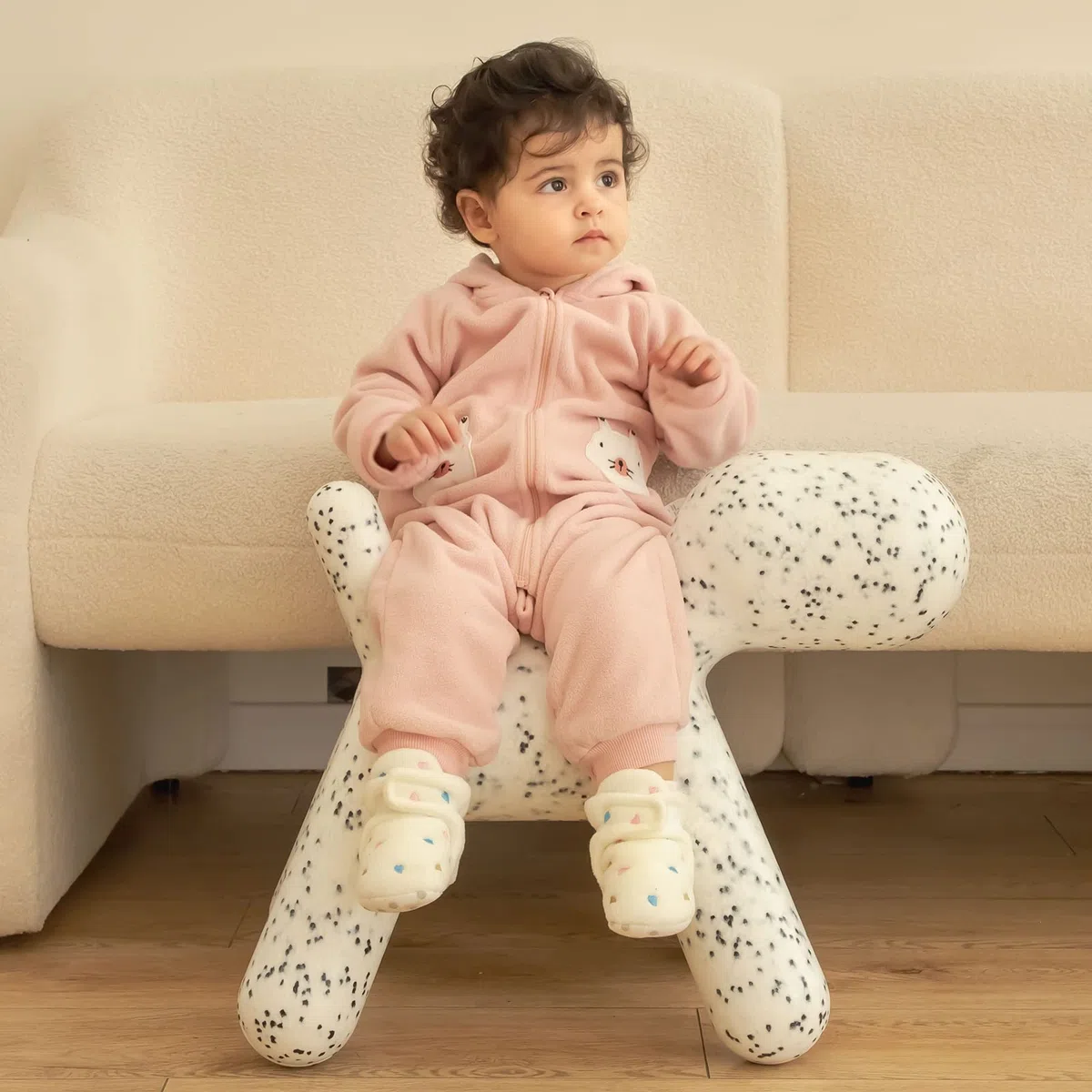 MASOCIO Unisex Stivaletti Neonato Invernali con Suola Morbida Stivali Scarpe Primi Passi Antiscivolo