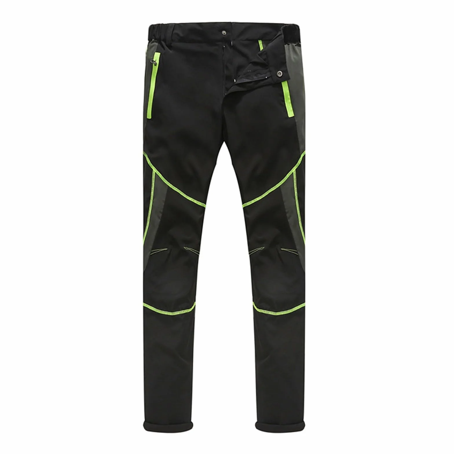 Generico Pantaloni da Lavoro Uomo Cotone Softshell Sportiva Pantaloni da Caccia Autunno Leggeri Sportivi Cargo Pantaloni Tuta Montagna Antistrappo Estivi Elasticizzati Pantaloni da Trekking