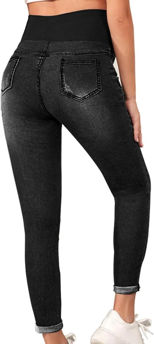Jeans Premaman Skinny Jeans per Donne Incinte, Pantaloni Premaman Lunghi, Pantaloni Premaman Destroyed Jeans Maternity Jeans Jeans Leggings per Gravidanza