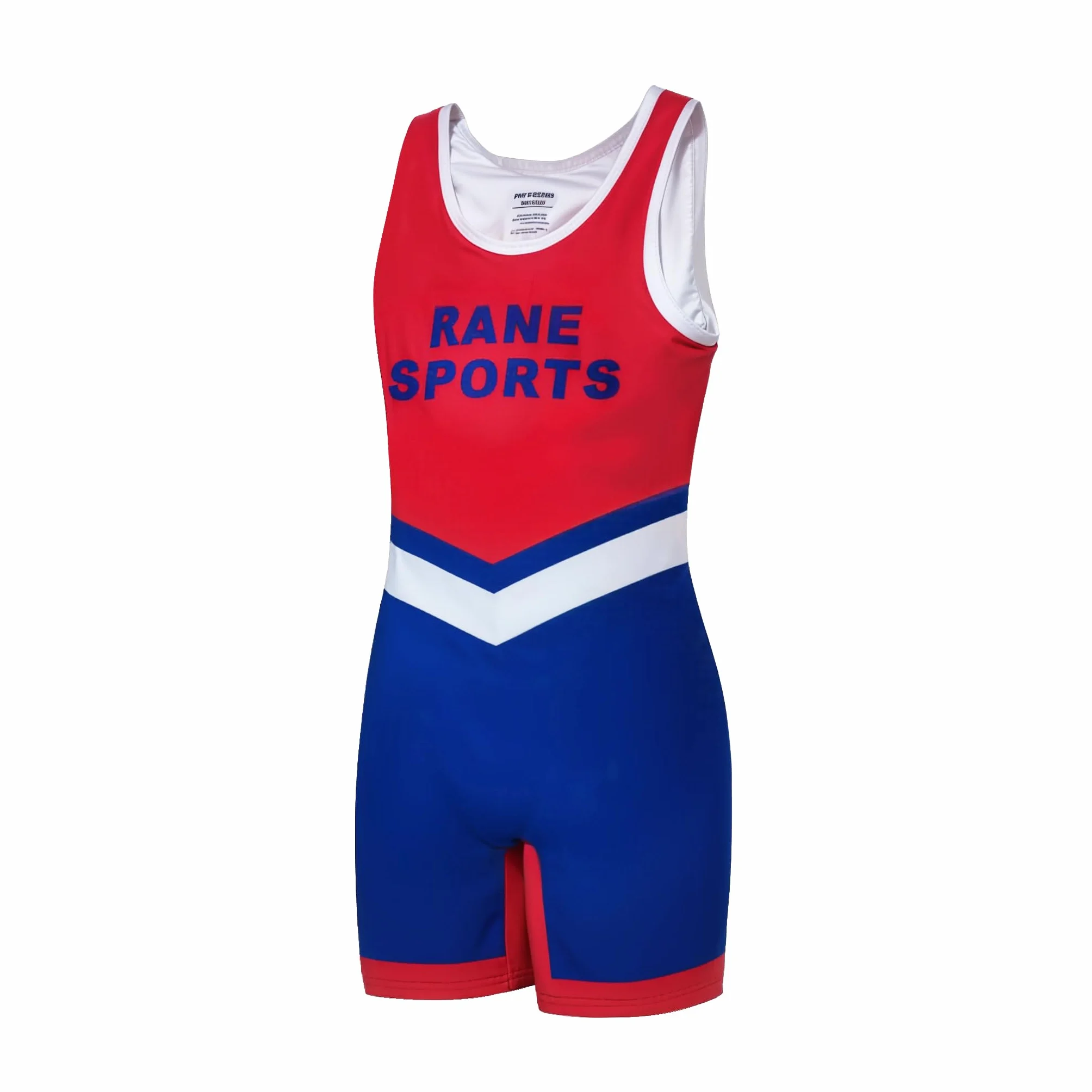 Tuta da Wrestling da Uomo Slim Fit Abbigliamento Sportivo Tuta Intera Senza Maniche da Palestra per Sollevamento Pesi