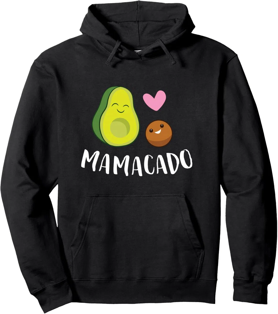 Mamacado Gravidanza Avocado Gravidanza Mamacado Felpa con Cappuccio