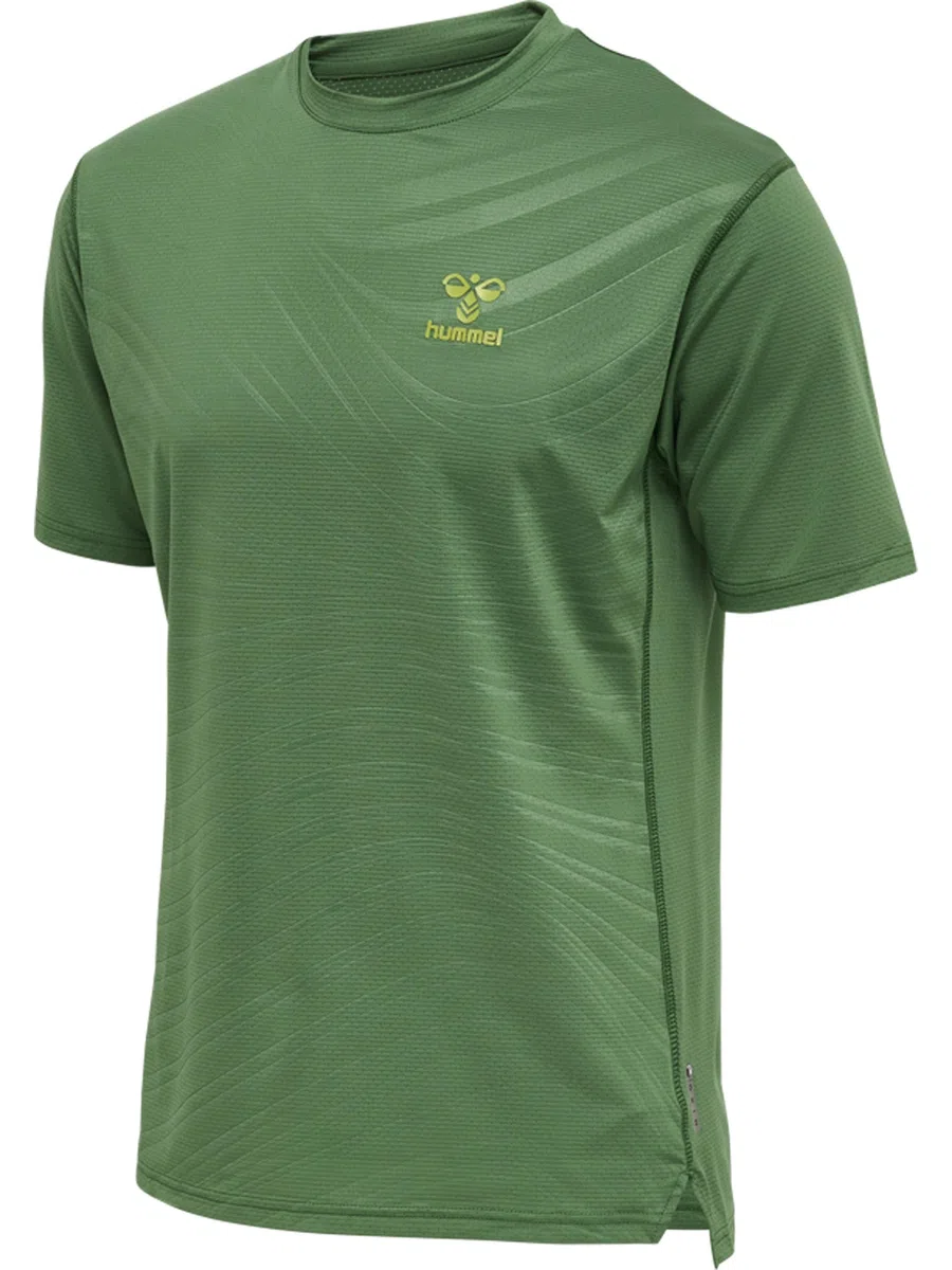 hummel Hmlongrid Poly Tee S/S Maglietta Uomo