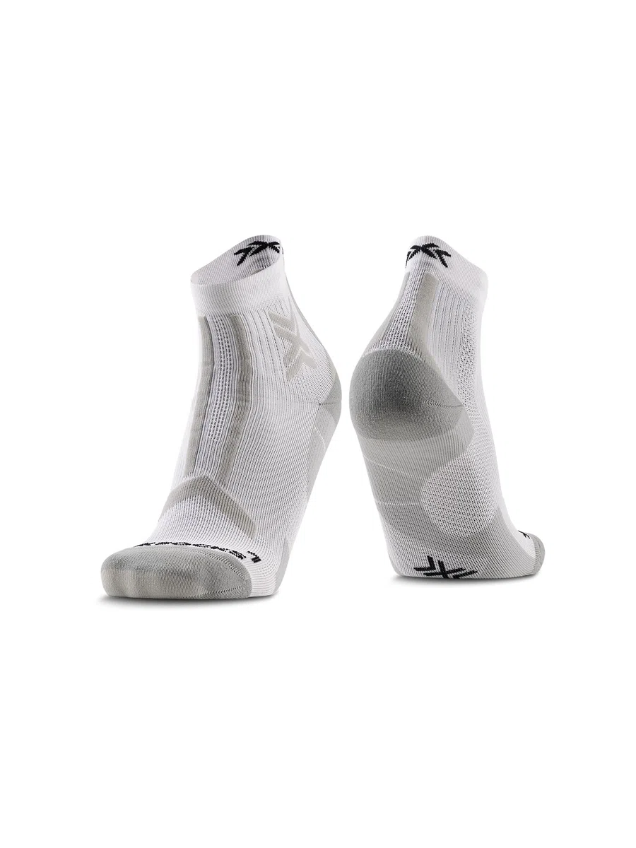 X-Socks Trailrun Discover Ankle Socks - comfort e protezione per trail running, con rete traspirante, controllo della temperatura e design resistente per avventure all'aperto - Blu/Nero, 45-47