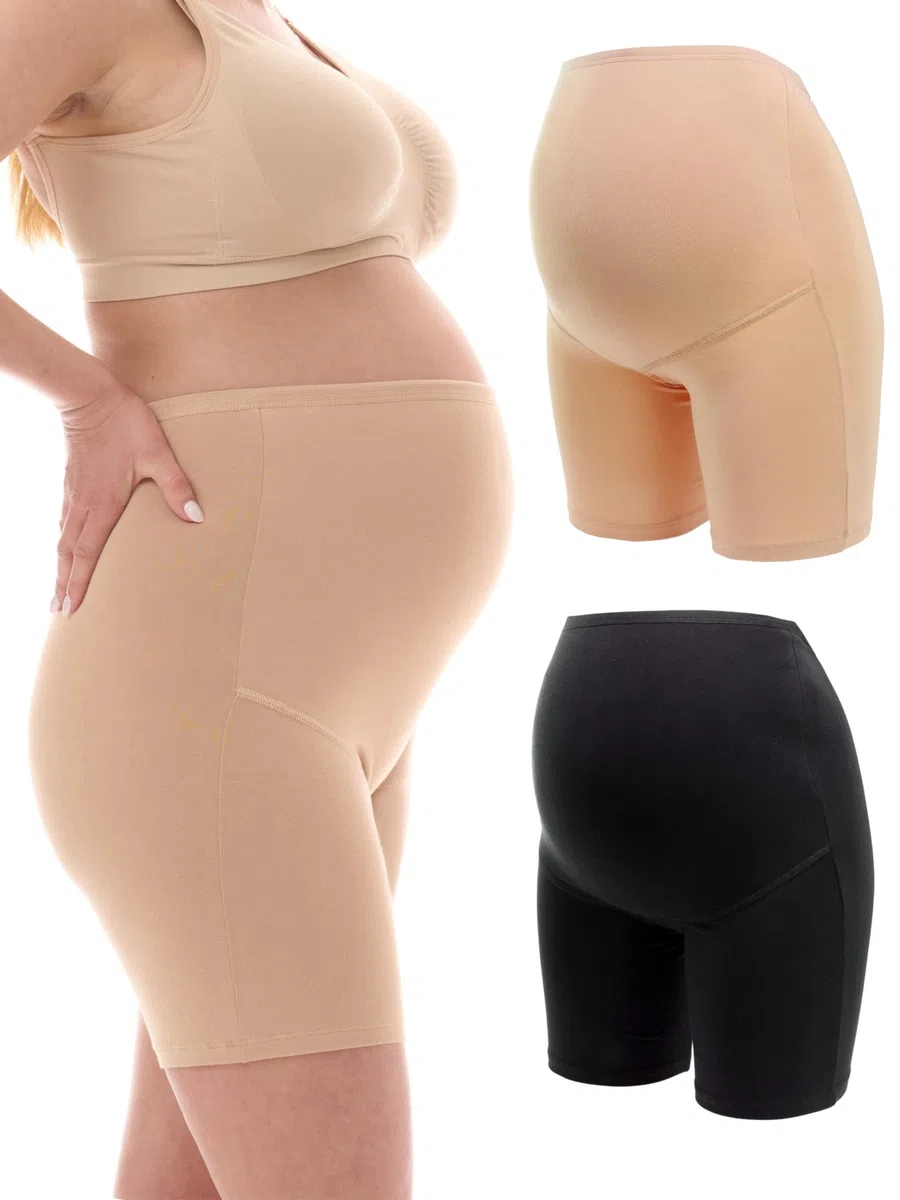Herzmutter Mutande Gravidanza Cotone - Mutandine Premaman - Guaina maternità - Biancheria Intima Maternitá - Slip per Futura Mamma - 5000
