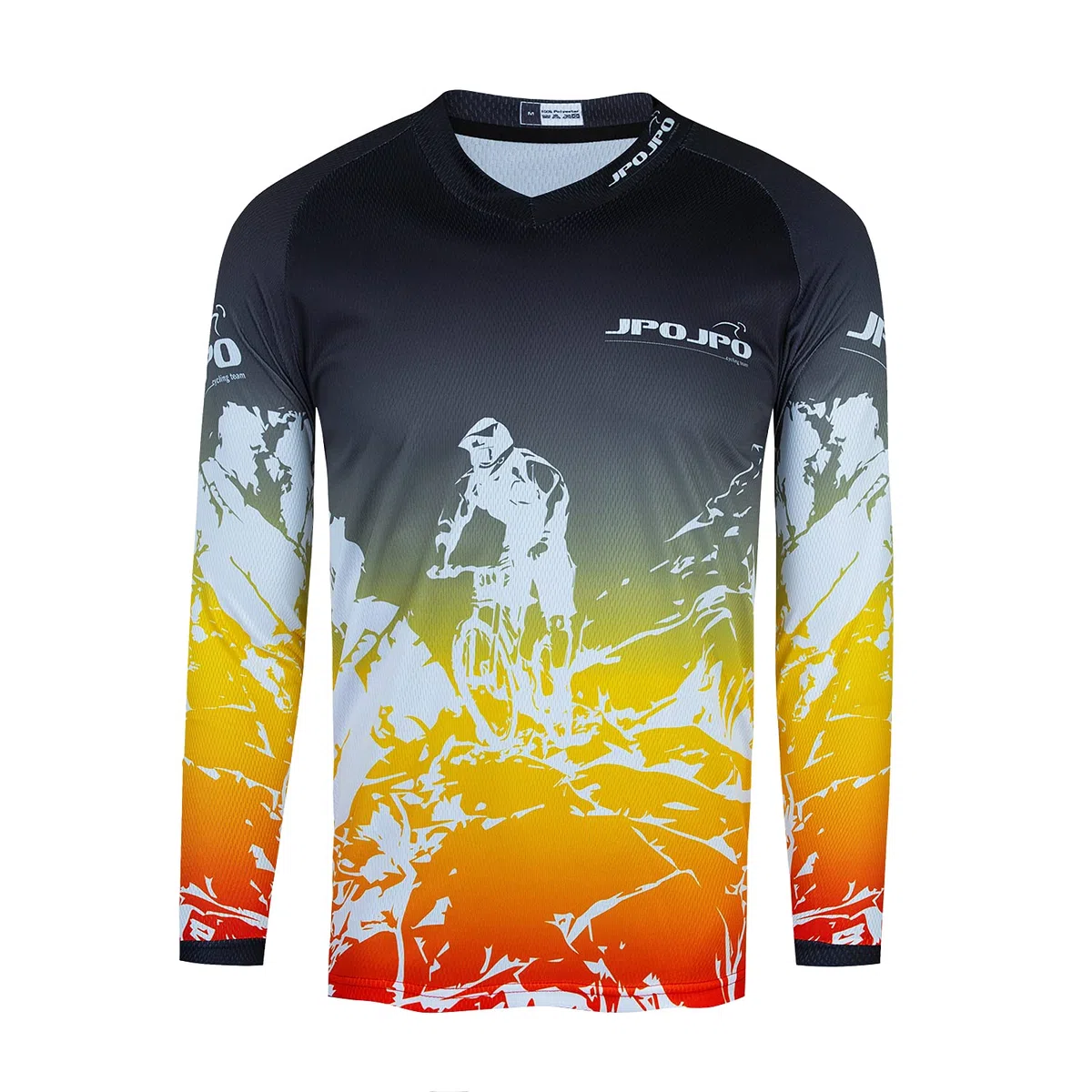 Bambini Ciclismo Jersey Bambini Mountain Bike Motocross Manica Lunga Ragazzo Camicia Downhill Top Abbigliamento