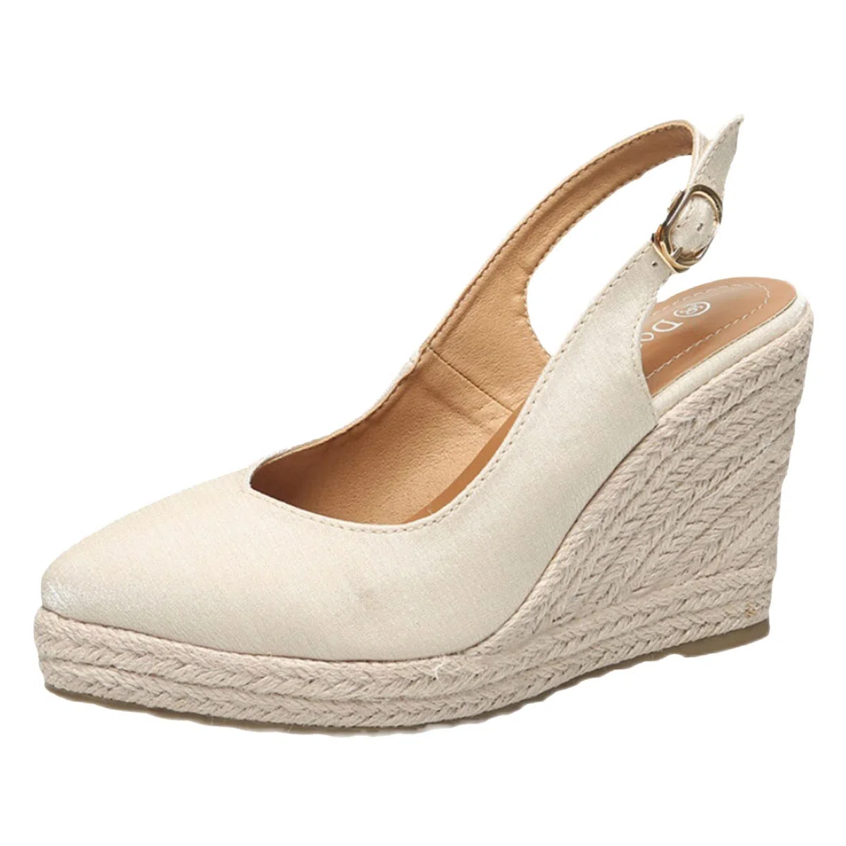 Espadrillas Donna Zeppa Alta Espadrillas a Punta Chiuse Scarpe Classiche Plateau Platform Fibbia O Cinturini Alla Caviglia Morbido Sandalo Bohemia Con Plateau Sandali Con Zeppa Estivi Con Lacci