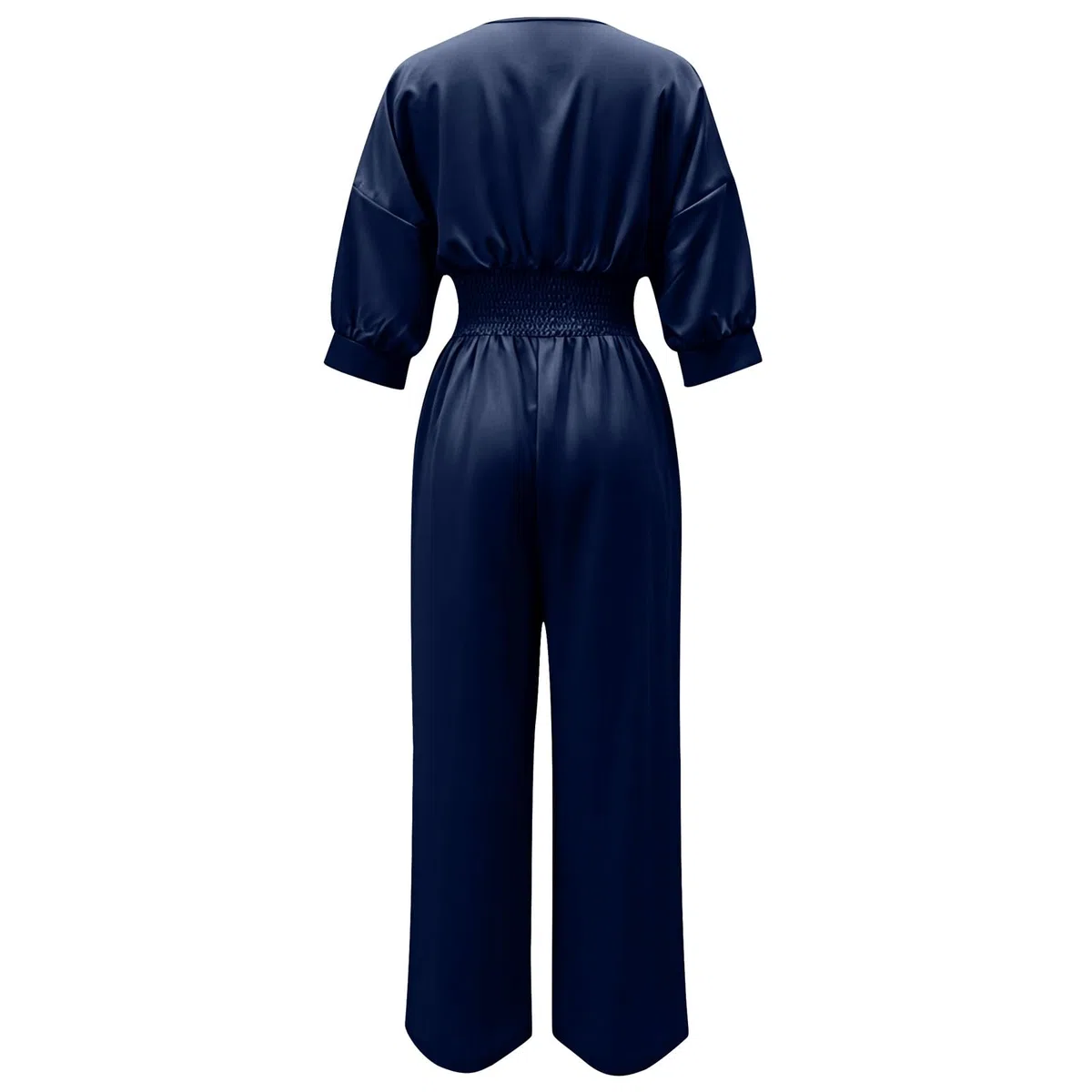 Tuta Elegante Donna Cerimonia Scollo a V Jumpsuit Estive Casual Piece Romper Tute da Monopezzi e Tutine Lunghe a Gamba Larga Completi Eleganti S-5XL