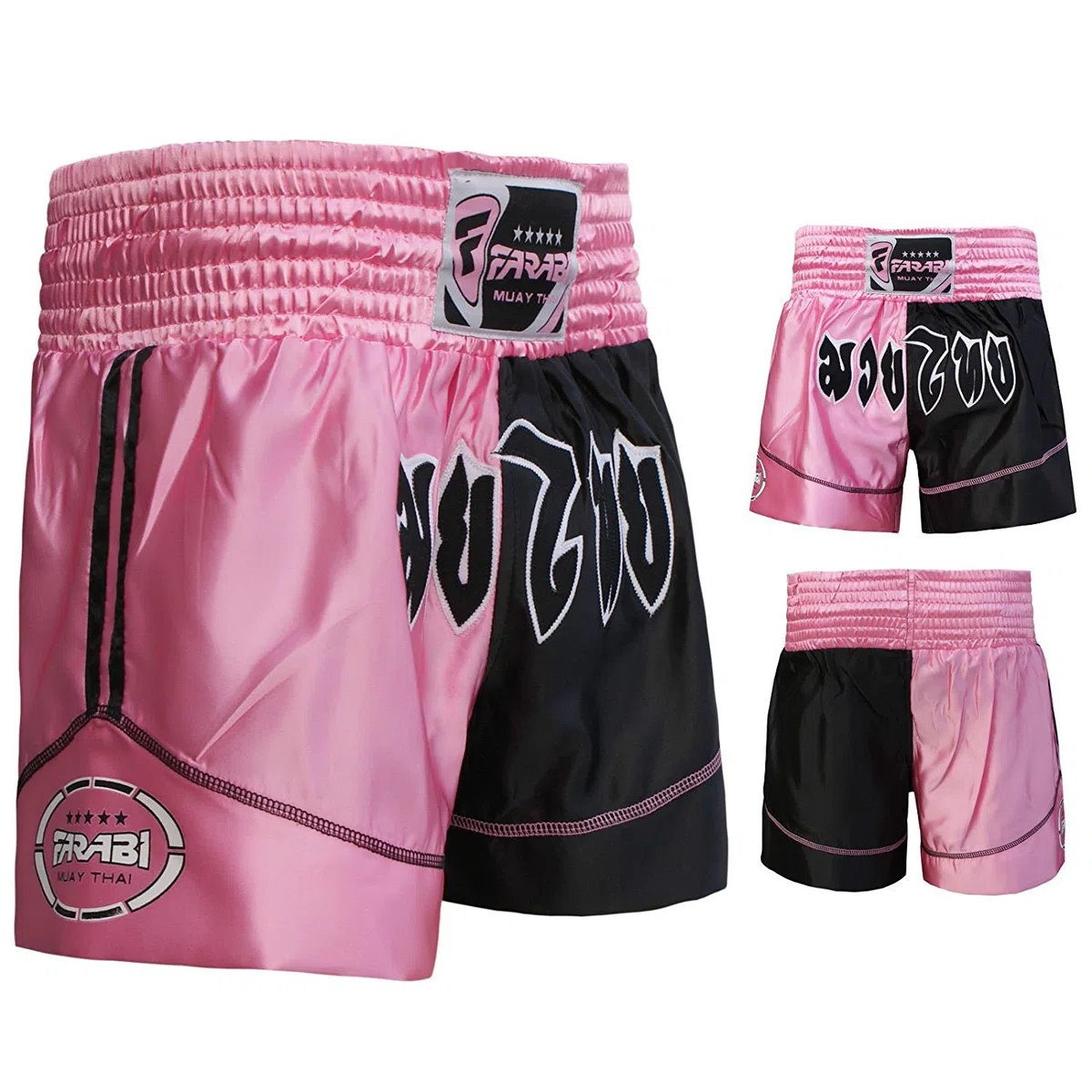 Farabi Sports Pantaloncini Muay Donna, MMA Pantaloni, Muay Thai, Arti Marziali, Pantaloni Kick Boxing, Grappling, combattimenti in gabbiae Pantaloncini da Allenamento