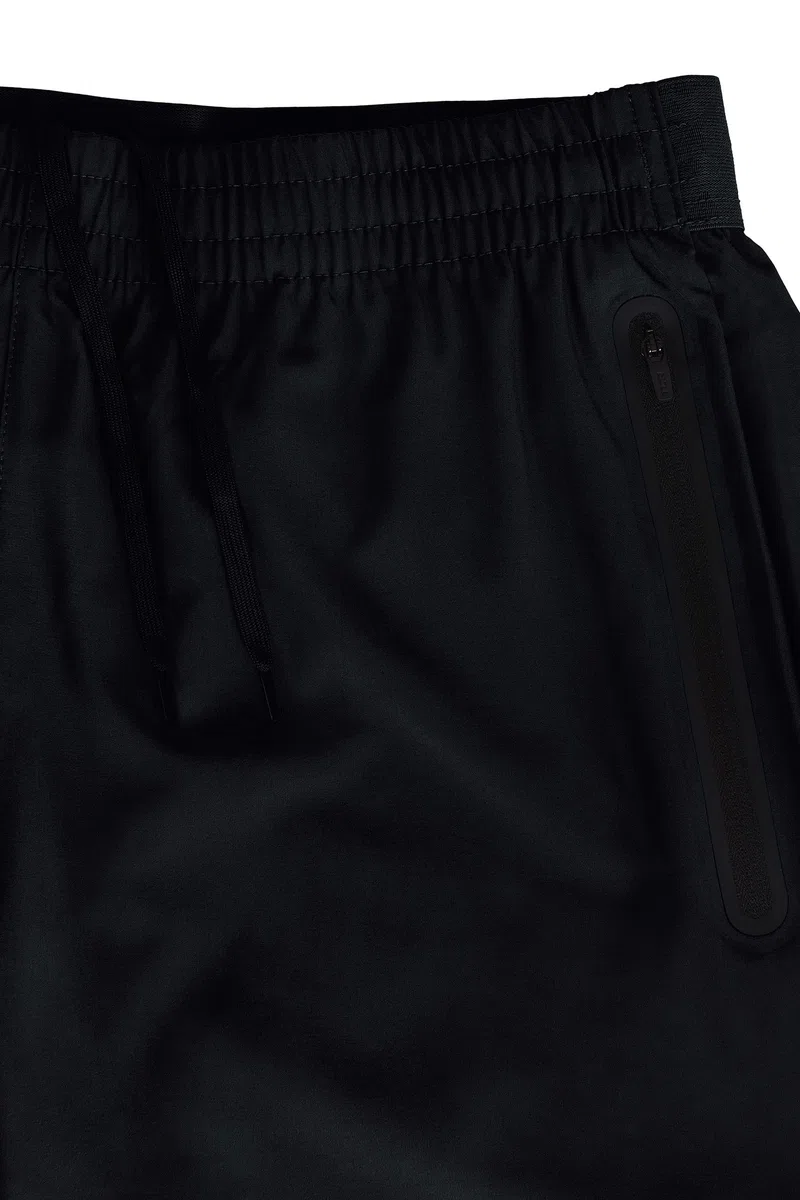 TCA Elite Tech Pantaloncini Corti Uomo Sportivi da Corsa con Tasche Laterali con Zip - Nero, M