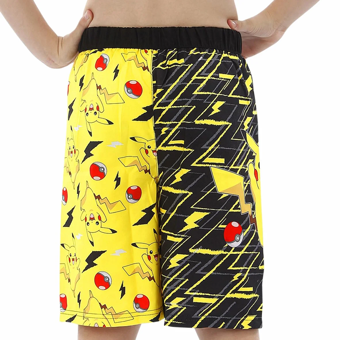 Pokémon Costume da Bagno | Boxer Mare Bambino Pikachu | Costume Piscina Bambino | da 3 A 10 Anni