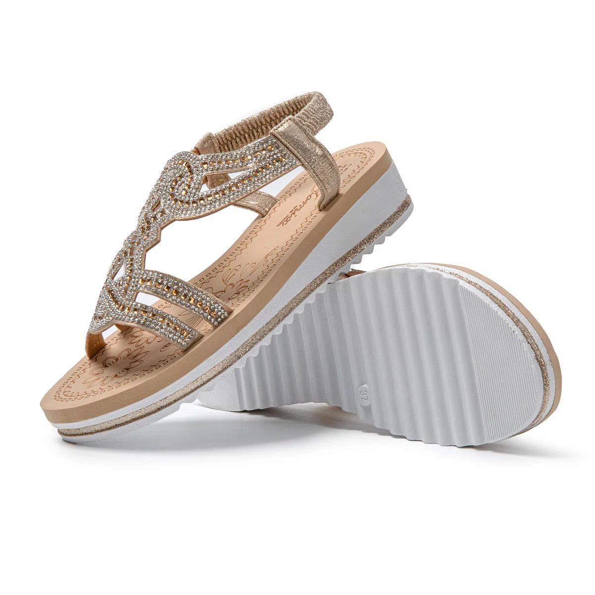 JOMIX Sandali Infradito Donna Estivi Bassi Comodi Eleganti