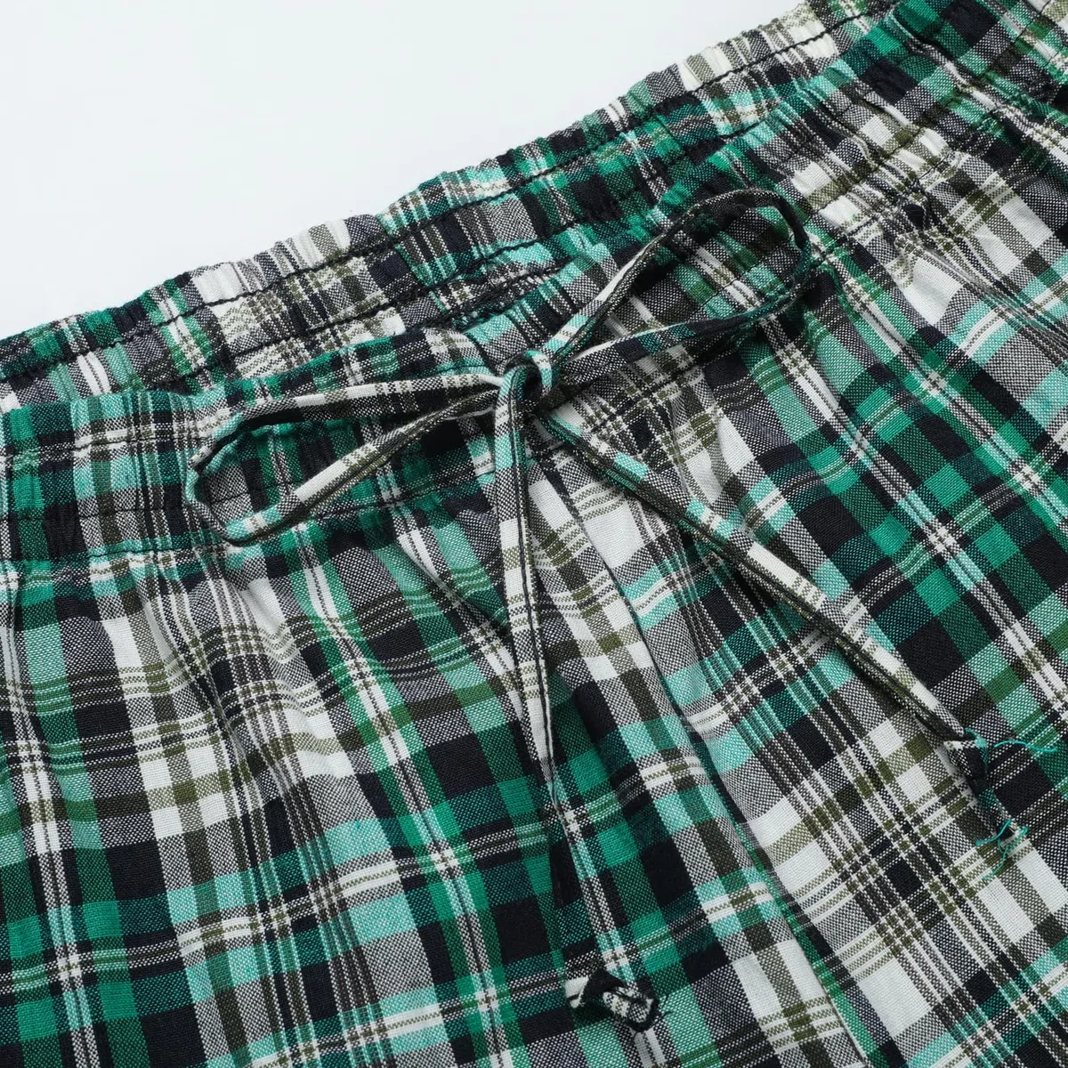 Pigiama Corto da Uomo, 100% Cotone, a Maniche Corte, con Pantaloni a Quadri