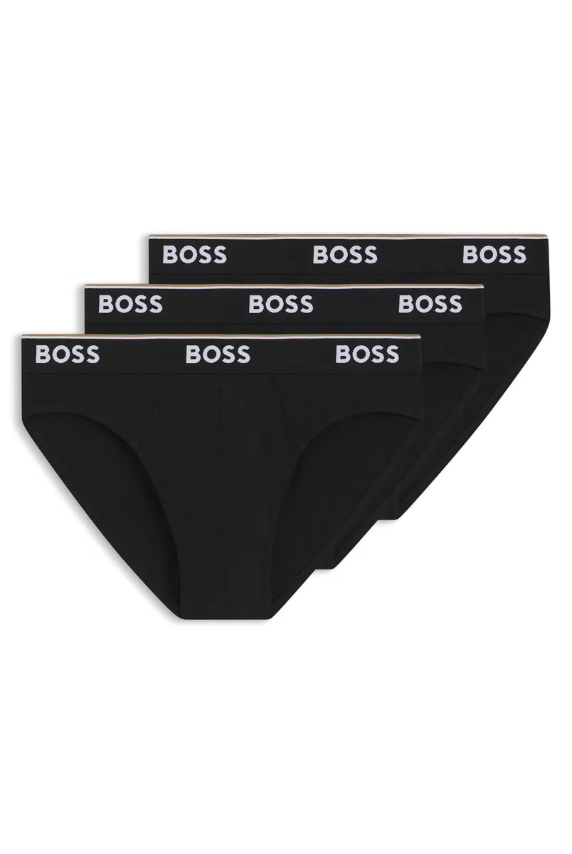 Boss Lettera 3p Power Mutande Uomo (Pacco da 3)