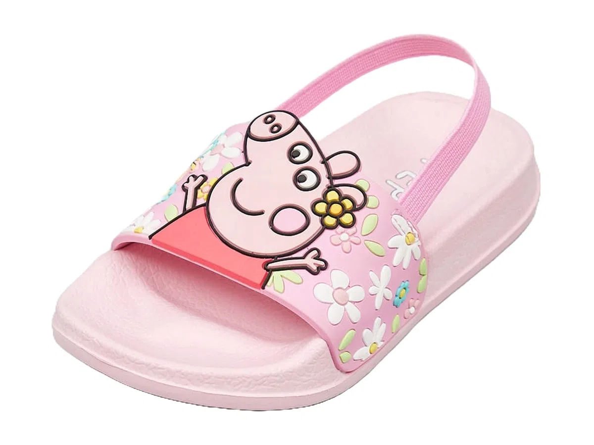 Peppa Pig Scarpe da piscina da spiaggia rosa per ragazze, prodotto ufficiale Peppa