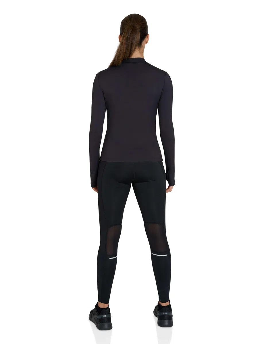 TCA Giacca da corsa da donna Top da palestra a maniche lunghe da donna, giacca sportiva con cerniera completa, giacche da palestra leggere