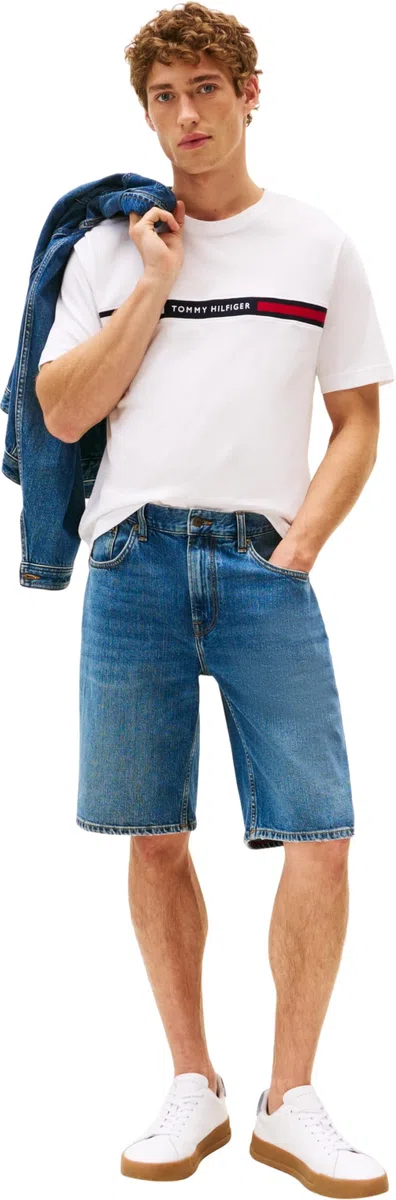 Tommy Hilfiger T-Shirt Maniche Corte Uomo Scollo Rotondo