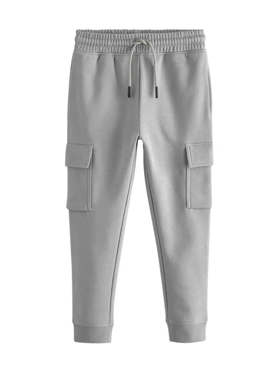 NEXT Ragazzo Pantaloni da Jogging Stile Cargo con vestibilità Attillata